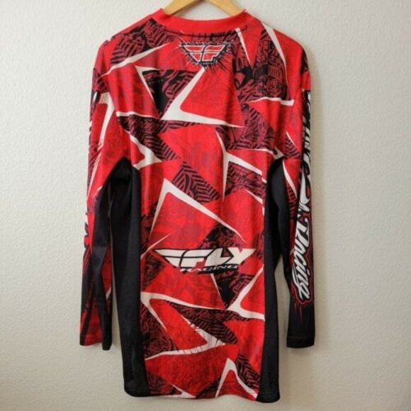 Fly Racing Evolution Motocross Dirt Bike Jersey Mens Size Medium EUC - Picture 9 of 12